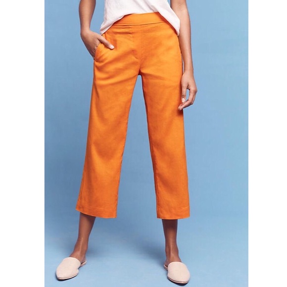 Anthropologie Pants - Anthropologie Cartonnier Cropped Flare Pants Sz M